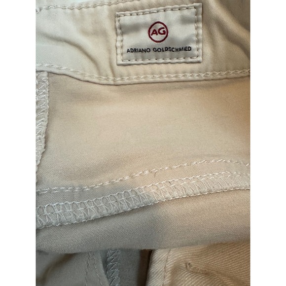 AG Adriano Goldschmied Farrah Skinny Ankle Pants Tan High Rise Women Size 29R - Picture 4 of 12
